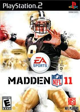 Madden NFL 11 box cover front